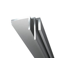 Profils en L de marque GMX pour portes, profil en aluminium 6063 T5, angle carré bronze pour décorations, origine Guangdong