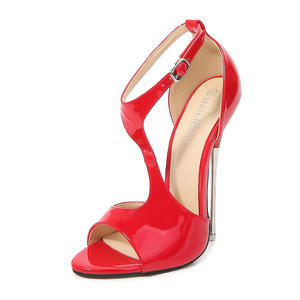 Zapatos <span class=keywords><strong>de</strong></span> Tacón Alto con Tiras Cruzadas Sensuales para Mujer, Talla Grande, Zapatos <span class=keywords><strong>de</strong></span> Tacón <span class=keywords><strong>de</strong></span> Aguja para Club Nocturno, Estilo <span class=keywords><strong>Azafata</strong></span> - Product Image 6