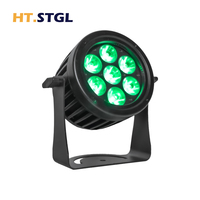 Projecteur LED Par RGBW 7x15W IP65 Étanche pour Extérieur, Éclairage de Scène DMX512 Professionnel pour Location, DJ, Mariages et Événements (Vente en Gros)