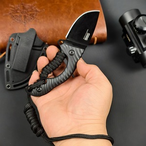 Cuchillo Recto de Supervivencia para Exteriores - Survivors Edge, Hoja de Acero Inoxidable con Punta Caída, Mango de Nylon - Product Image 2