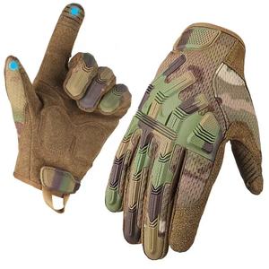 رشاش مطاطي ناعم حماية للمفاصل مضاد للانزلاق شاشة لمس قفازات دراجات نارية للرجال والنساء موتوكروس - Product Image 1