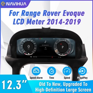 หน้าจอแสดงผลดิจิตอลในรถยนต์ NaviHua ขนาด 12.3 นิ้ว สำหรับ Range Rover Evoque ปี 2012-2018 จอ LCD แสดงผลความเร็วแบบดิจิตอล อัพเกรดห้องนักบินเสมือน - Product Image 4