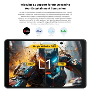 New alldocube IPLAY 50 Mini Lite Wifi máy tính bảng 4GB + 64GB 8 inch Android 13 Allwinner A523 Octa Core máy tính bảng PC - Product Image 5