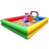 Grande piscine gonflable flottante de 10x10m meilleure piscine de vente gonflable pour jouer