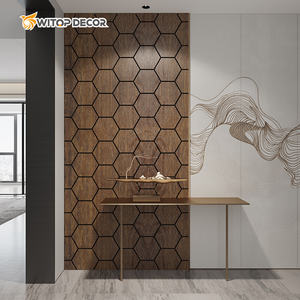 Paneles de fieltro 3D para pared, diseño de modelo 3D insonorizado acústico para mascotas, divisor de habitación de cafetería De Oficina absorbente de sonido para café de oficina - Product Image 1