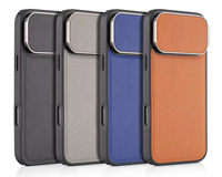 Étui de protection antichoc avec support pour iPhone 17 16 15 14 Pro Max – Housse de protection tendance