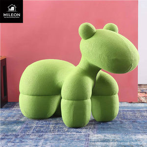 Sofá <span class=keywords><strong>Infantil</strong></span> de Juego, Diseño Cómodo Anticolisión, Sofá Cama, Silla de Princesa, Sofá <span class=keywords><strong>Infantil</strong></span> Plegable de Tela - Product Image 5