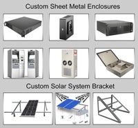 Service de pliage sur mesure OEM/ODM pour châssis arrière d'ordinateur, fabrication de tôles en aluminium et acier inoxydable avec placage zinc brillant