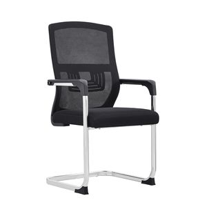 Chaise de conférence moderne en tissu maillé à prix abordable avec accoudoirs fixes pour bureaux, salles de réception et salles de réunion - Product Image 2