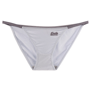 <span class=keywords><strong>Sexy</strong></span> Bikini Quần Lót Phụ Nữ Thoáng Khí Eo Đồng Bằng Nhuộm Thư Viscose Dệt Kim Liền Mạch Mỏng Dây Thắt Lưng Thấp Tăng Tam Giá<span class=keywords><strong>c</strong></span> - Product Image 2