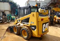 Cargadora Compacta Usada Cat 216B3 Original de EE. UU. con Sistema Hidráulico para Construcción en Venta