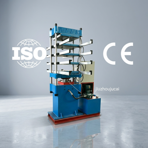 Machine de fabrication de <span class=keywords><strong>dalles</strong></span> en caoutchouc servo-hydraulique avec système d'alimentation automatique pour équipement de tapis de sol antidérapants en granulés de caoutchouc pour aires de jeux - Product Image 1