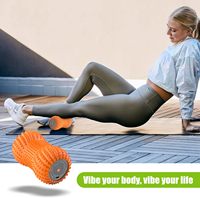 Rouleau vibrant électrique M pour le corps, pour la relaxation des muscles et des articulations, équipement de gym pour la maison ou le bureau