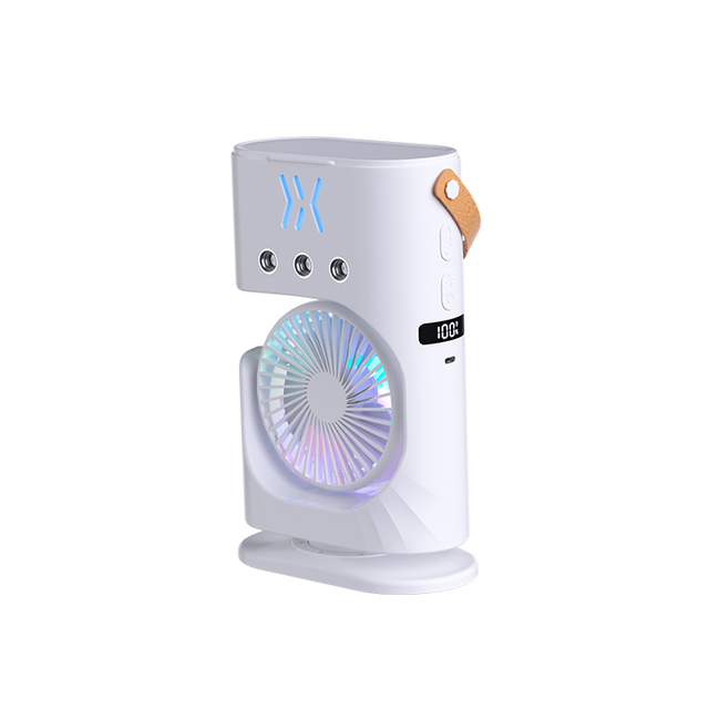 3-hole air Cooler Spray Fan Portable Desktop Humidification Spray USB Mini air Cooler Fan