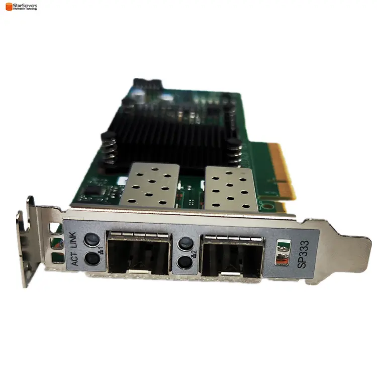Original Dual Port PCI Express Netzwerk karte PCIe 3.0x8 SFP28 MCX4121A-XCAT für Server