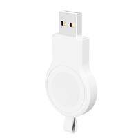 Chargeur électrique portable sans fil pour montre, USB, sans fil, léger, magnétique, charge rapide, ignifuge