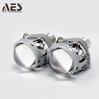Lentille Bi Led AES Bi Xenon Hid Projecteur avec revêtement bleu Hell AG5 H4 Modèle pour ampoule automobile D2s D2h pour voiture
