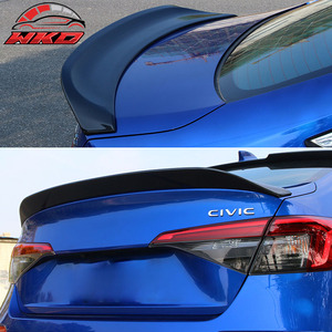 เหมาะสำหรับ Honda Civic รุ่นที่ 11 ซีดาน 4 ประตู ปี 2022-2026 สปอยเลอร์หลังทรง IKON ลายคาร์บอนไฟเบอร์ - Product Image 4