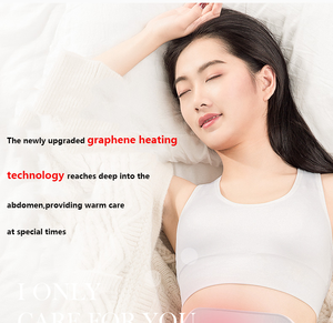 2024 Neuheiten Produkte Rosa Wärme gürtel lindert Menstruation schmerzen bei Frauen elektrisch beheizten Hüftgurt - Product Image 3