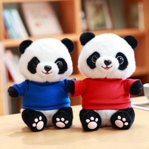 Peluche di <span class=keywords><strong>Panda</strong></span> con Maglione e Sciarpa, Morbido e Grande, Kawaii, Ottimo Regalo per Ragazzi e Ragazze - Product Image 4