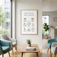 Póster Decorativo de Pared para Gimnasio o Club Deportivo con Diseño de Baloncesto Azul Oscuro y Logotipo Personalizado al por Mayor, con Acabado Laminado