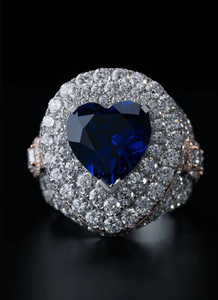 Bague en diamant la plus vendue, argent 925, or massif 18 carats, élégante, pour femme, bijoux de mariage et de fiançailles, disponible au prix de gros - Product Image 2