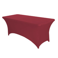 Soleil LOGO personnalisé rose nappe extensible couverture de Table Logo pour mariage hôtel Promotion