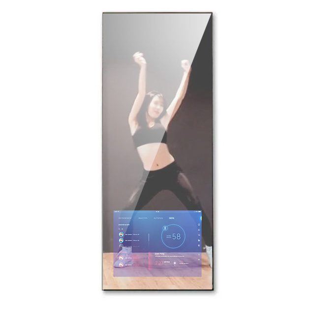 Smart Home Fitness Smart Mirror 43 Fitness Mirror Ai Indoor Fitness and Weight Loss Equipment Magic Mirror
