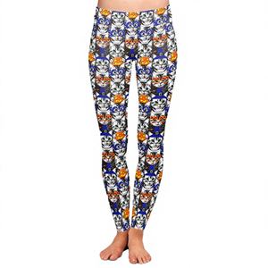 Leggings Deportivos Transpirables con Estampado de Gato, Cintura Alta, Control de Abdomen, para Yoga y Ejercicio al Aire Libre - Product Image 2