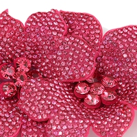 Fleur de chaussure en strass, décoration artisanale DIY pour chaussures, embellissement de bout de chaussure de mariage, accessoire vestimentaire en stock