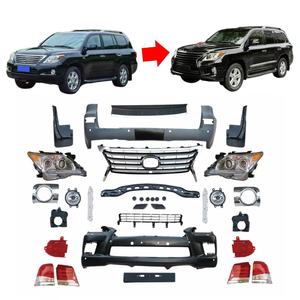 Kit di Conversione Facelift per Lexus Lx570 <span class=keywords><strong>2008</strong></span> Aggiornamento al 2012 Paraurti Anteriore e Posteriore Griglia Fari e Fanali Assemblati - Product Image 4