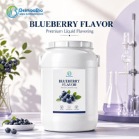 Poudre aromatisante de fruits (Myrtille, Raisin, Pêche Blanche) en poudre libre pour préparation de boissons solides et sachets de céréales