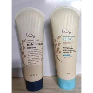 <span class=keywords><strong>Aveno</strong></span> 227ml Crema hidratante calmante para bebés Avena natural Calma y alivia la piel seca y sensible Hipoalergénico - Product Image 2