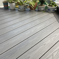 Plancher en composite WPC haute densité, résistant à l'usure, écologique, imperméable, pour l'extérieur
