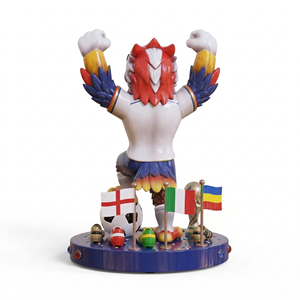 Estatua de Resina de Búho Abstracto Europeo Americano Ecológica OEM, Modelo Personalizable al por Mayor, Figurita de Alta Gama, Artesanía Artística - Product Image 3