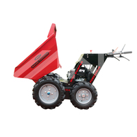 ANT 4WD BY300S Carriola Motorizzata, Dumper, Oruga, Grua Forestale, Mini Caricatore, Caricatore su Ruote, Mini Dumper