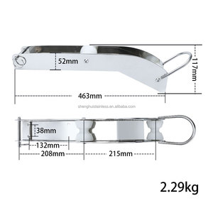 Support d'ancrage à rouleau de type Bow Roller, acier inoxydable 316, poli à la main, <span class=keywords><strong>pour</strong></span> bateaux, yachts, applications marines et pièces de VR - Product Image 4