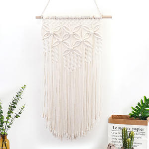 Decoración de macramé para el hogar, colgante de pared hecho a mano, elegante, bohemio - Product Image 6