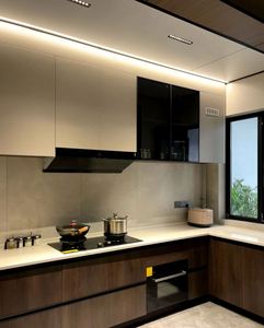 ตู้ครัวสมาร์ทไม้เนื้อแข็งอเนกประสงค์ดีไซน์ทันสมัย - Product Image 1