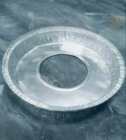 Einweg-Aluminium-Schale in 1/3 Größe für Dampfgarer, zum Servieren, Backen und Kochen von Speisen