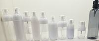 Bouteilles et pots cosmétiques en PET métallisé, fournis directement par l'usine, avec double couvercle anti-poussière, vaporisateur, crème, couleurs pastel multiples, recharge pour soins de la peau