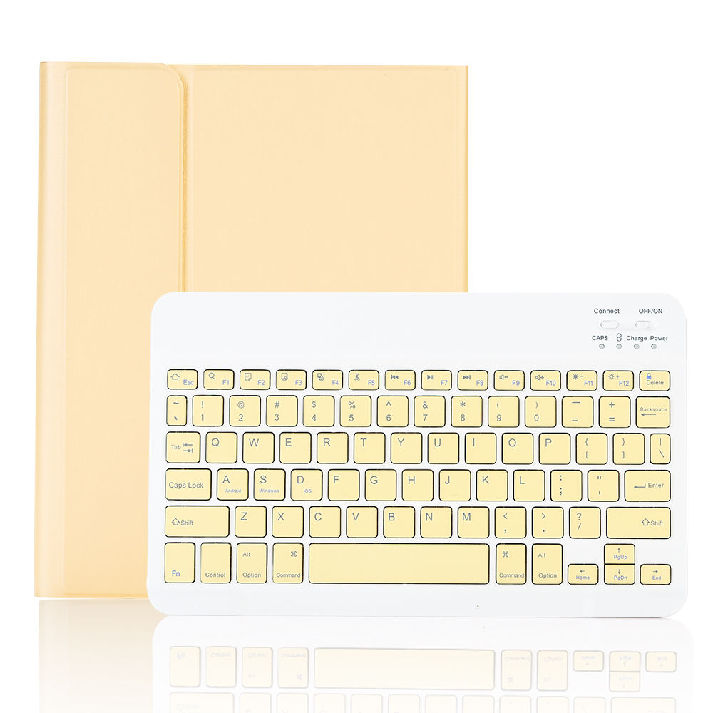 Caisse intelligente jaune de clavier