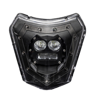 Plaque de phare à LED pour EXC SX XCW 250 300 450 Supermoto Motocross Mèche de phare Accessoires d'éclairage optimaux pour motos
