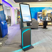 Kiosque de paiement et de billetterie en libre-service de 27 pouces pour les hubs de transport