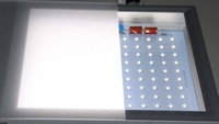 Opale translucide/blanc laiteux givré plastique acrylique/PMMA diffuseur de lumière feuille LED diffusion de lumière plaque panneau