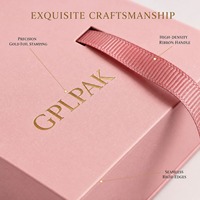 Boîte à tiroir en carton recyclable de luxe avec design personnalisé haut de gamme, impression personnalisée, laminage brillant, boîtes rigides coulissantes avec poignée