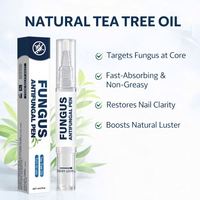 Stylo de soin des ongles à l'huile d'arbre à thé de précision pour ongles sujettes aux mycoses, hydratant les cuticules avec propriétés antifongiques