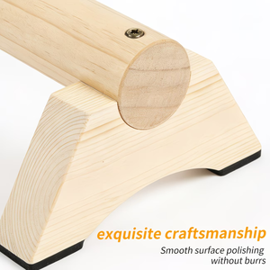 Planche d'équilibre en bois massif de hêtre pour la maison, les entraînements de renforcement musculaire et la formation à la stabilité, 3 en 1 - Product Image 5