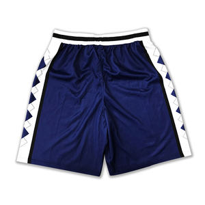 กางเกงขาสั้นบาสเก็ตบอลสำหรับผู้ชายดีไซน์ว่างเปล่าพิมพ์ลายคลาสสิกระบายอากาศไซส์ใหญ่พิเศษออกแบบได้ตามต้องการ - Product Image 3