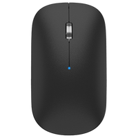 Portable double Modes personnalisé accessoires informatiques souris sans fil souris silencieuse pour Mac ordinateur portable couvercle supérieur magnétique
